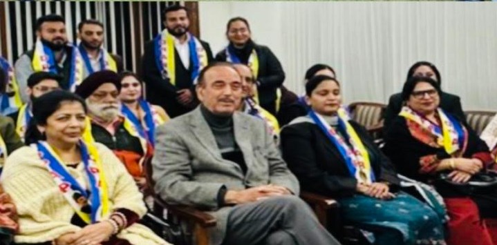Development is our core agenda: Ghulam Nabi Azad