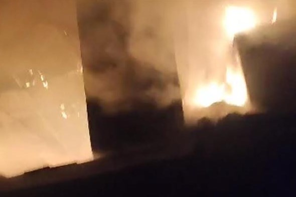 J&K: Dozens of vegetable shops gutted in fire in Ramban