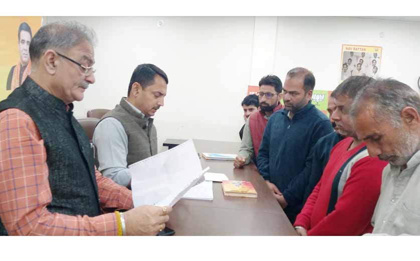 BJP steadfast for robust grievance redressal: Kavinder, Pathania
