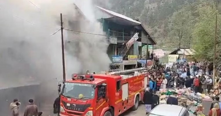 Multi-storey building gutted in fire in J-K’s Doda, no casualty