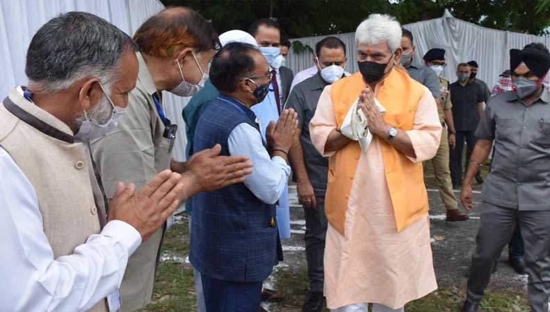 Entire J&K administration stands in solidarity with the bereaved family & every possible support will be extended to them: LG Manoj Sinha