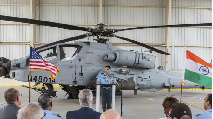 IAF to induct US-made Apache choppers that can fire Hellfire missiles on Sept 3