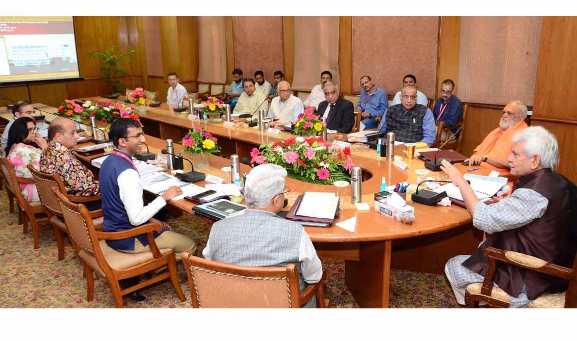 Lt Governor chairs the 71st Board meeting of Shri Mata Vaishno Devi Shrine Board