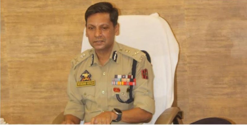 ADGP Jammu Zone conducted security & crime review meeting with officers in Udhampur