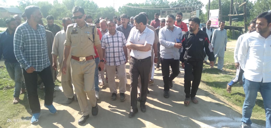 DC and SSP Bandipora reviews Security arrangements for Amarnath Ji Yatra