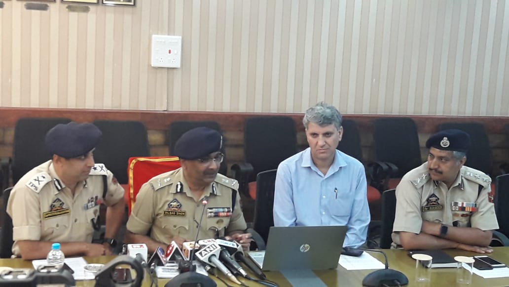 DGP launches website of Kashmir Police