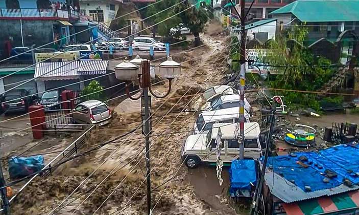 Flash floods at Himachal: Rescue operations on, warning issued for locals & tourists