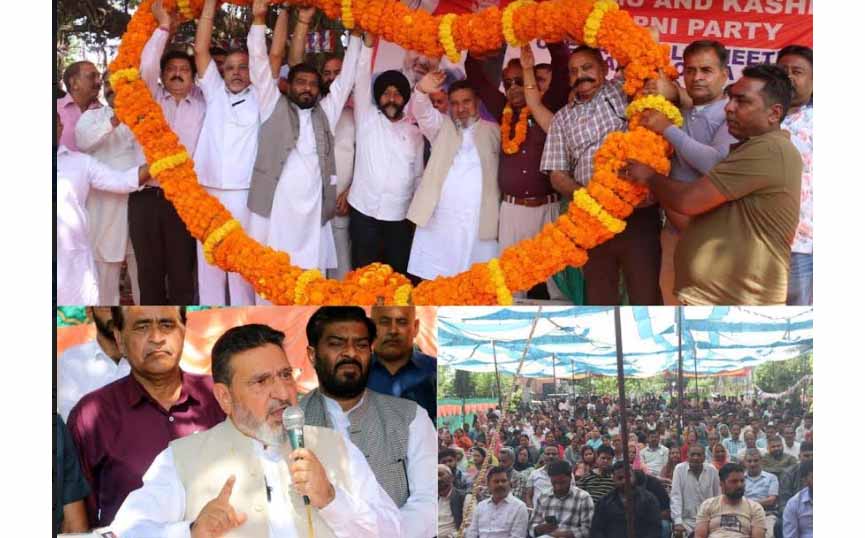‘Non-local mafia system’ flourishing in Jammu under LG Govt: Altaf Bukhari