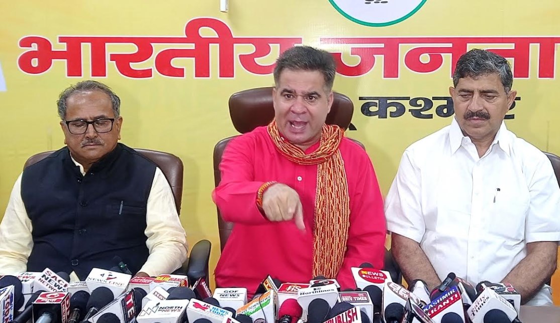 When J&K was in deep turmoil, bloodshed, Gupkar leaders never called Dharna: Ravinder Raina