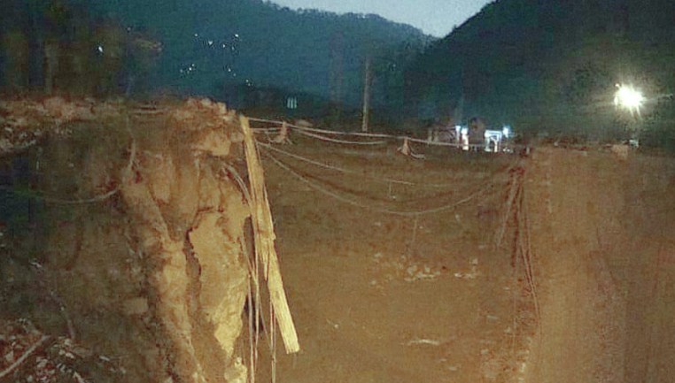 Jammu-Srinagar Highway Closed as Retaining Wall of Bridge Collapses at Ramban