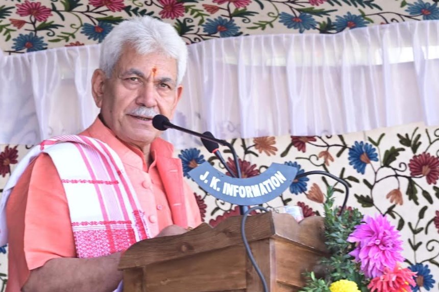 Conflict profiteers brainwashed J&K children, handed over stones, guns in their hands: LG Manoj Sinha