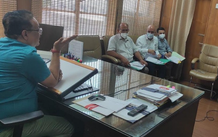Navin Choudhary reviews implementation of NAIP-III in J&K
