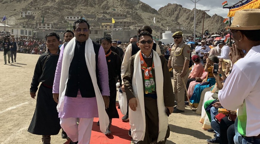 Happy to celebrate 1st I-Day of UT of Ladakh: BJP's Ram Madhav
