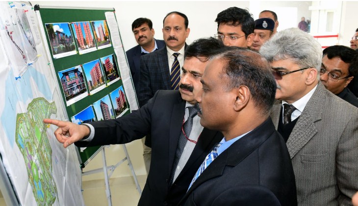 Lt Governor calls for timely completion of AIIMS at Jammu