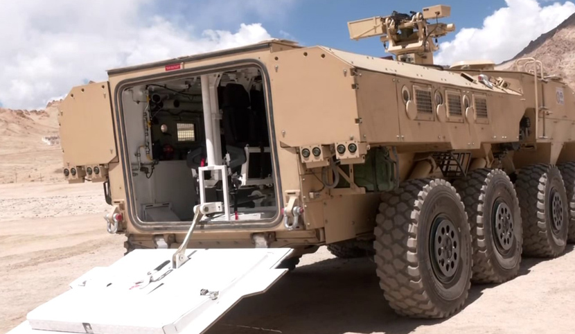 Made in India combat vehicles deployed in forward areas in Ladakh