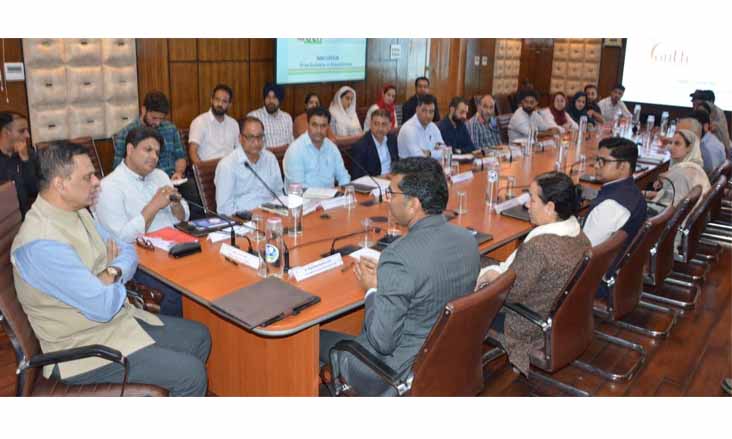 Union Secretary DAPRG chairs meeting regarding implementation of Mission Youth in J&K