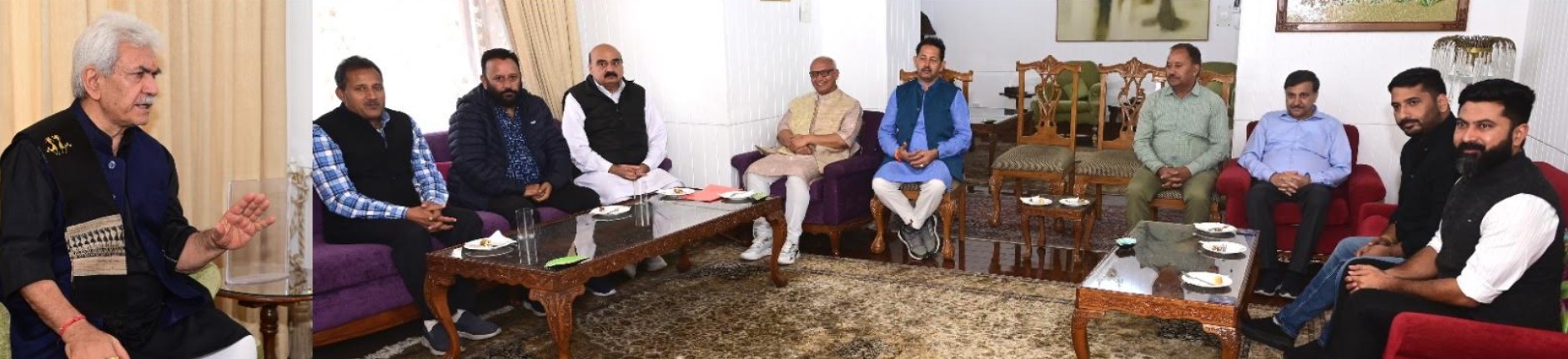Delegation led by Mayor JMC calls on Lt Governor
