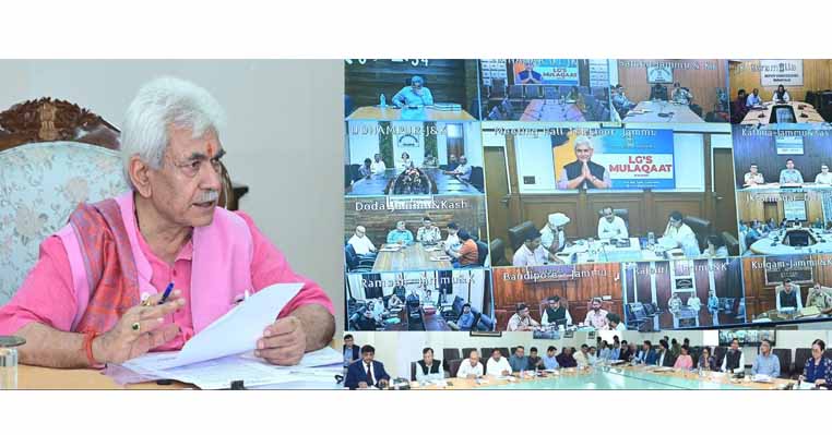 Efficient handling of grievances and needs of people is an instrument of social change and economic growth: LG Sinha