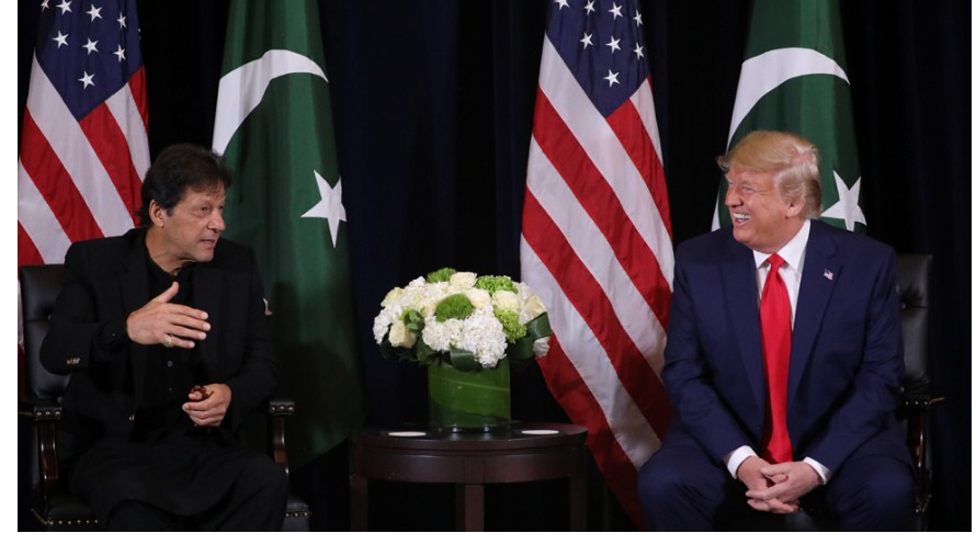 Donald Trump says 'you live in a very friendly neighbourhood' as Imran Khan speaks about India and Kashmir
