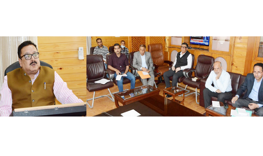Navin Kumar Choudhary assumes charge as Principal Secretary H&ME