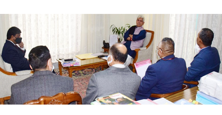 MD NHIDCL calls on Lt Governor