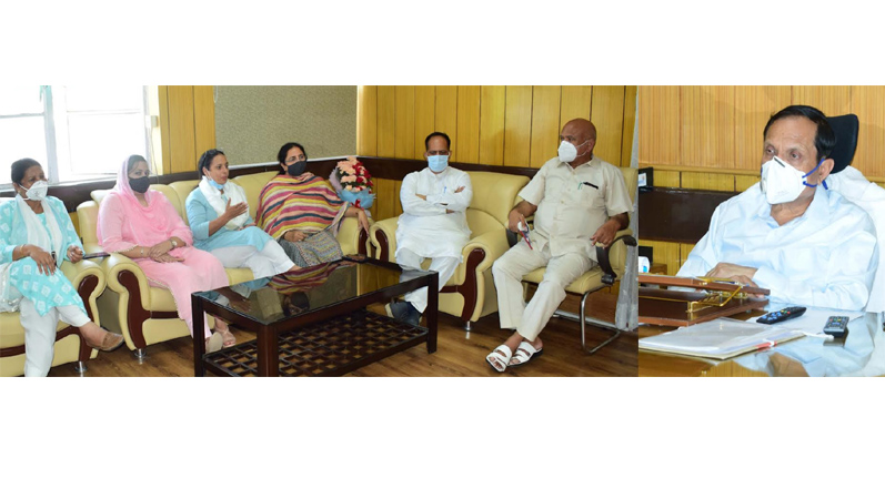 DDC Chairman, members, JCC&I, other public delegations call on Advisor Bhatnagar