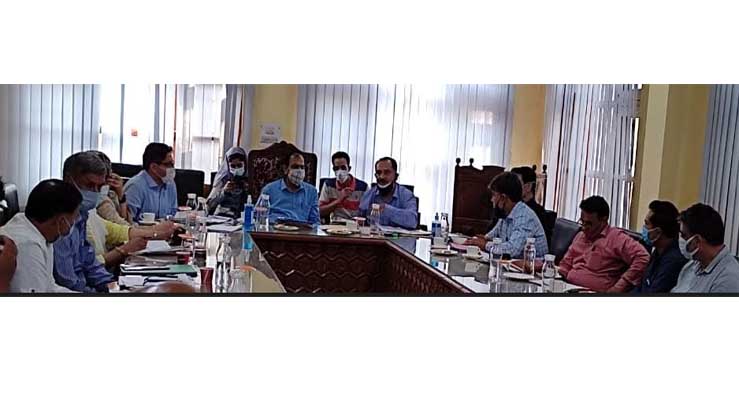 Chairman JK PCC reviews functioning of J&K Pollution Control Committee