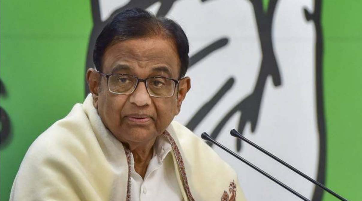People of J&K, Ladakh want freedom, restoration of human rights: Chidambaram