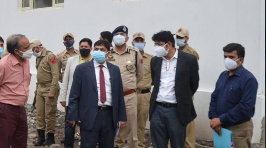 Div Com Jammu visits Mandi -Poonch; inspects progress on mega developmental projects