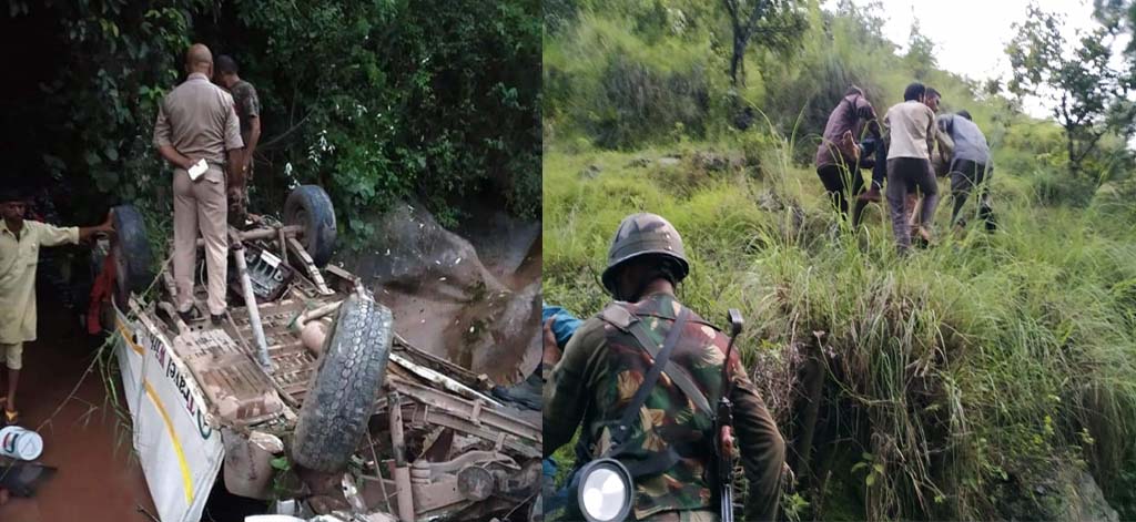 3 dead, 10 injured after passenger vehicle plunges into gorge in Ramban