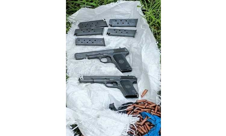 Weapons suspected to be air dropped from drone recovered in J&K's Samba: Sources