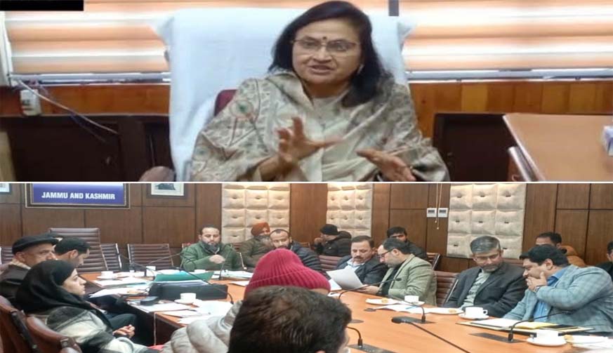 J&K Higher Education Department discusses budget priorities for 2025-26