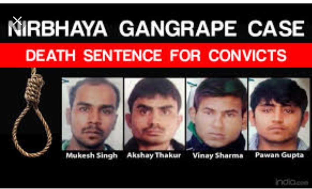 4 out of 5 Convicts of Nirbhaya case still alive, Tihar Authorities approach Jails for Hangman 