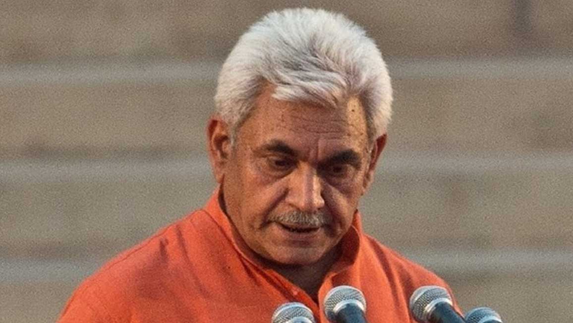 LG Sinha strongly condemned killing of BJP sarpanch, his panch wife