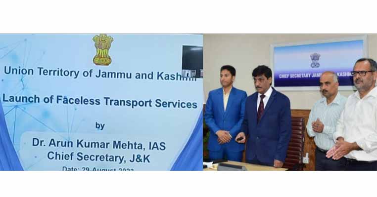 J&K tops after adding 16 more services of Tpt Department to its tally of online services