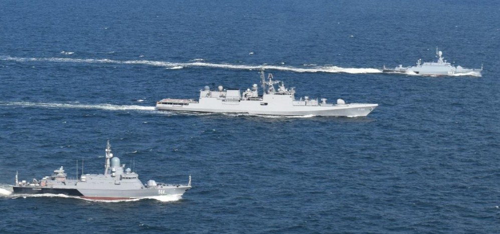Indian, Russian navies conduct two-day mega war game in Baltic Sea