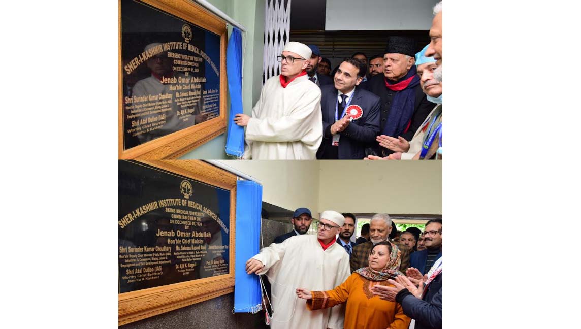 CM Omar Abdullah addresses 42nd Annual Day Celebrations of SKIMS