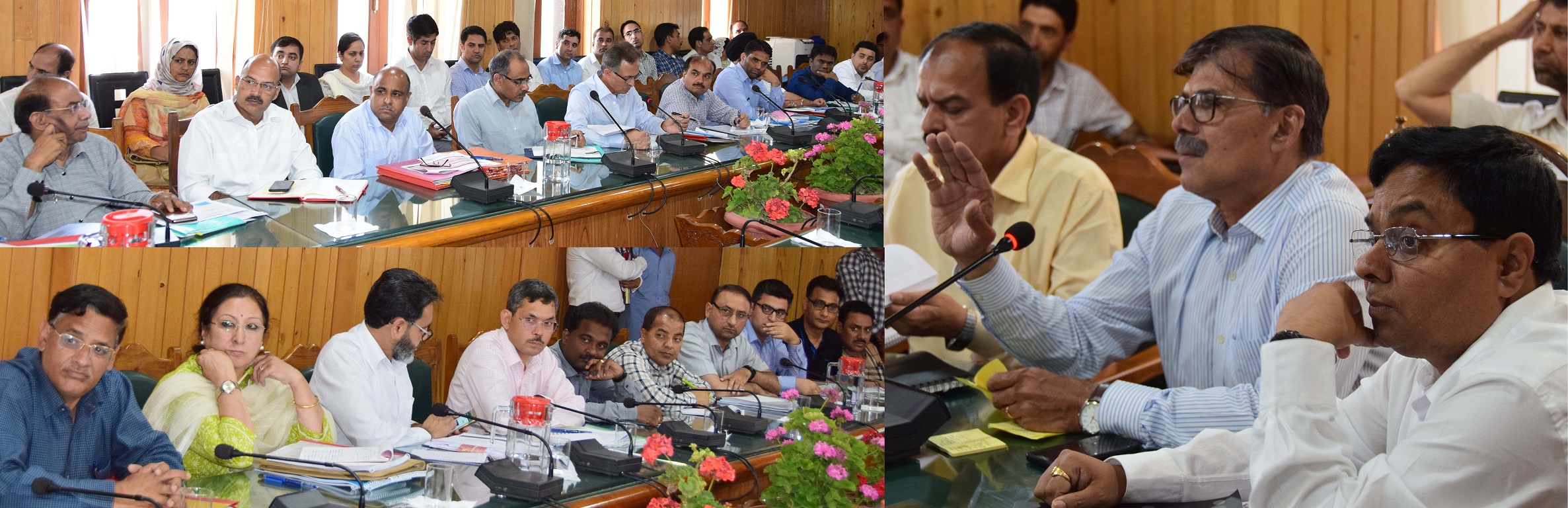 Advisor Kumar reviews functioning of Forest department, allied wings