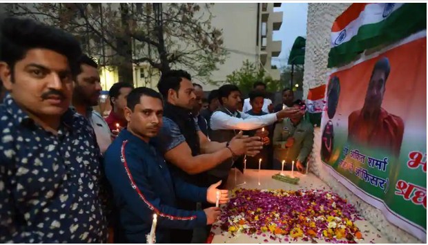 Delhi govt announces Rs 1 crore compensation for IB official Ankit Sharma’s family