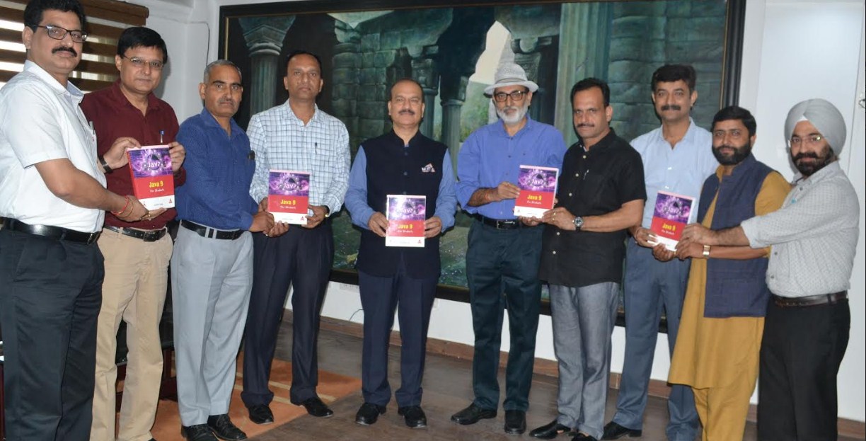 VCJU releases Dr. Shubhnandan S. Jamwal’s Book on JAVA 9
