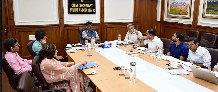 CS directs for giving major facelift to Jmu City before Gandhi Jayanti