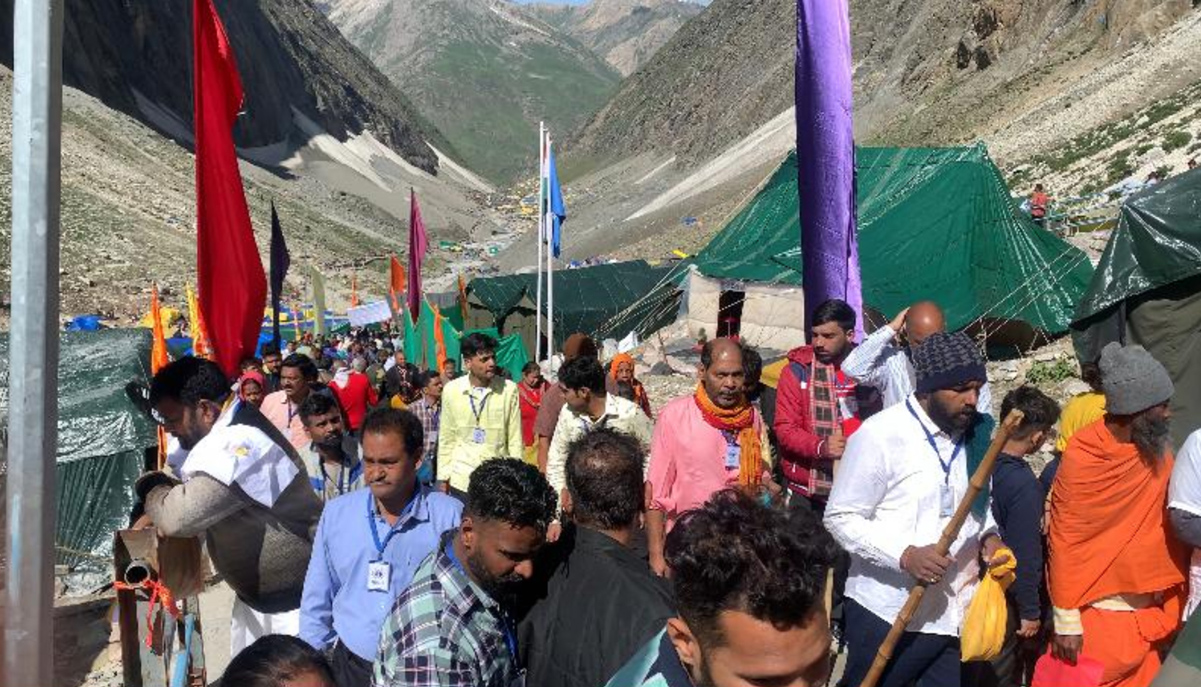 Amarnath Yatra 2022: Over 1.28 lakh pilgrims perform ongoing yatra till date in Valley