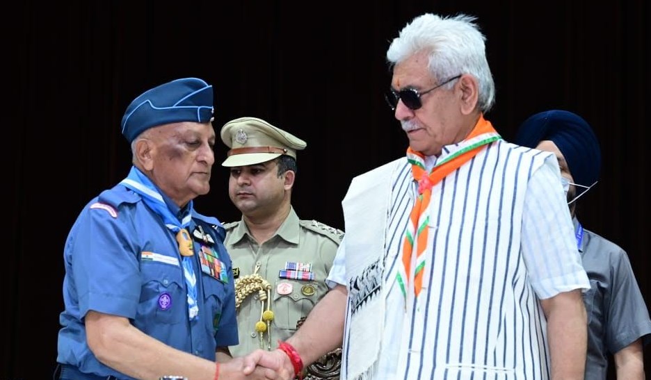 Lt Governor attends Rajya Puraskar Ceremony of J&K Bharat Scouts & Guides