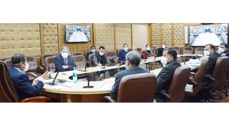 Advisor Bhatnagar e-inaugurates survey on prevalence of drug addiction in Kashmir
