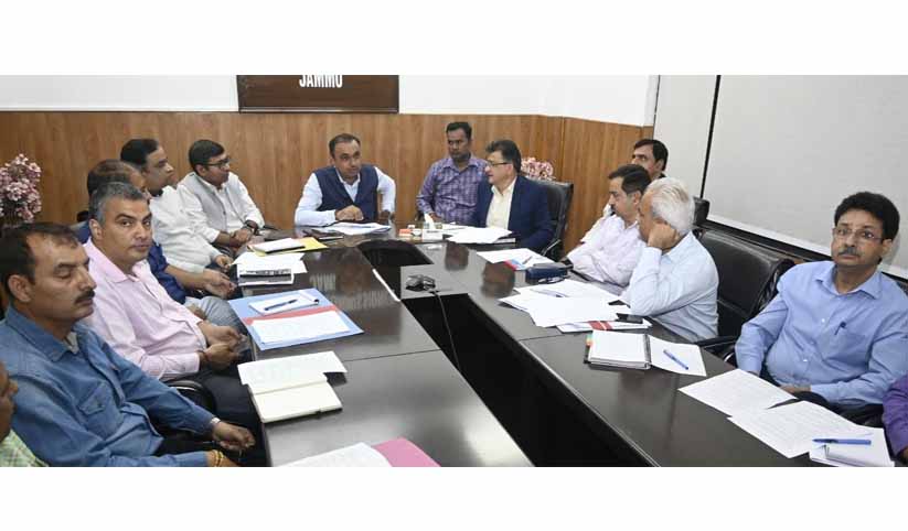 Div Com reviews periodical revision of Jammu Master Plan 2032