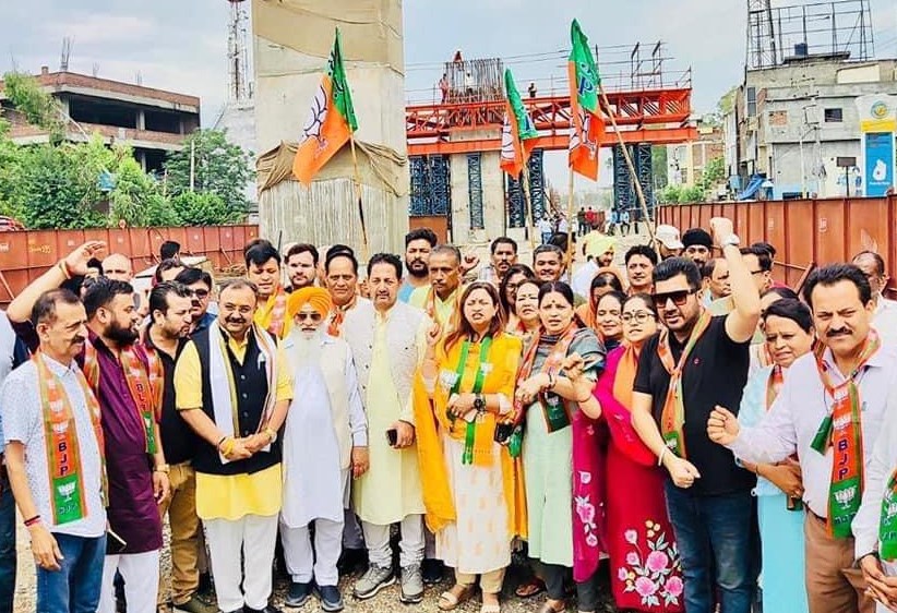 BJP District Jammu South celebrates PM Narendra Modi's 9 years as "Vikas Tirath" mega programs 