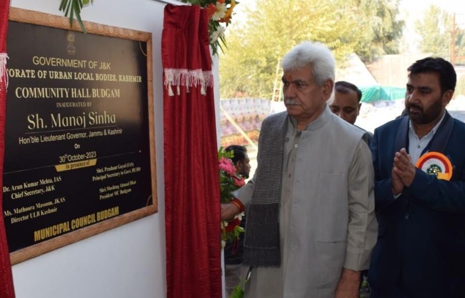 We are strengthening physical and social infrastructure for growing urbanization: LG Manoj Sinha