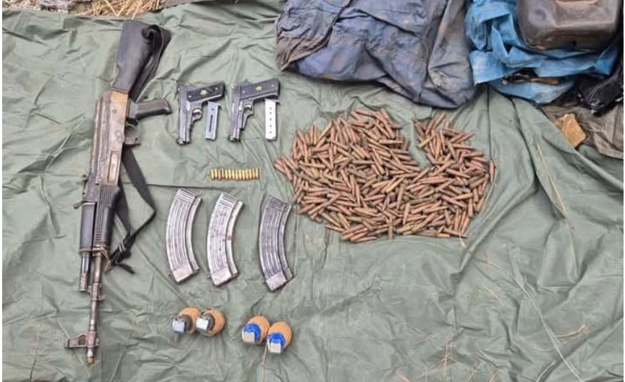 Army busts terror hideout in J-K's Reasi, seizes huge cache of arms