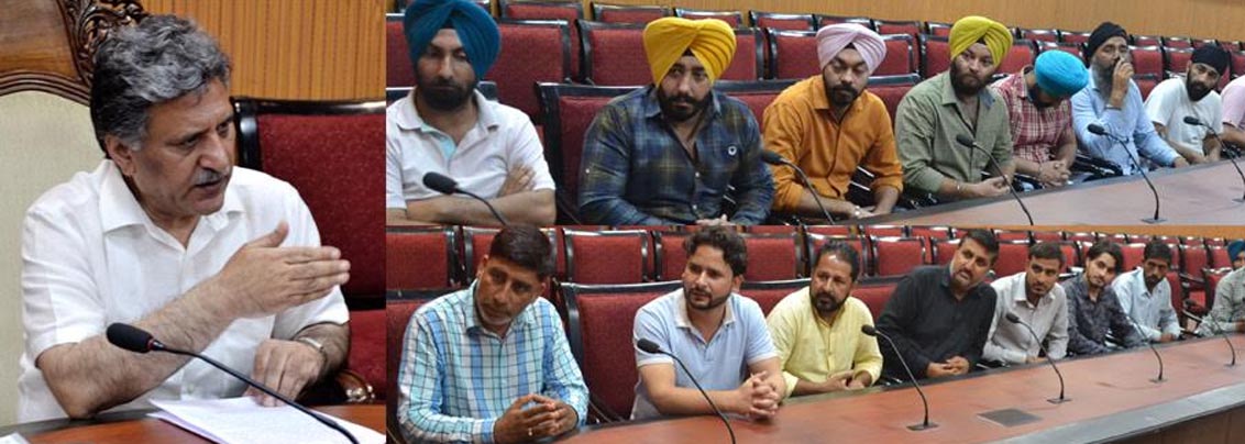 Advisor Ganai listens to people’s issues at Jammu
