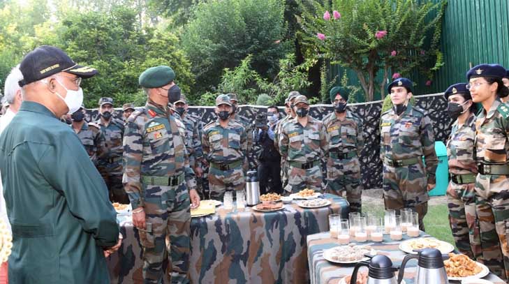 President Kovind apprised of security situation in J&K, LoC